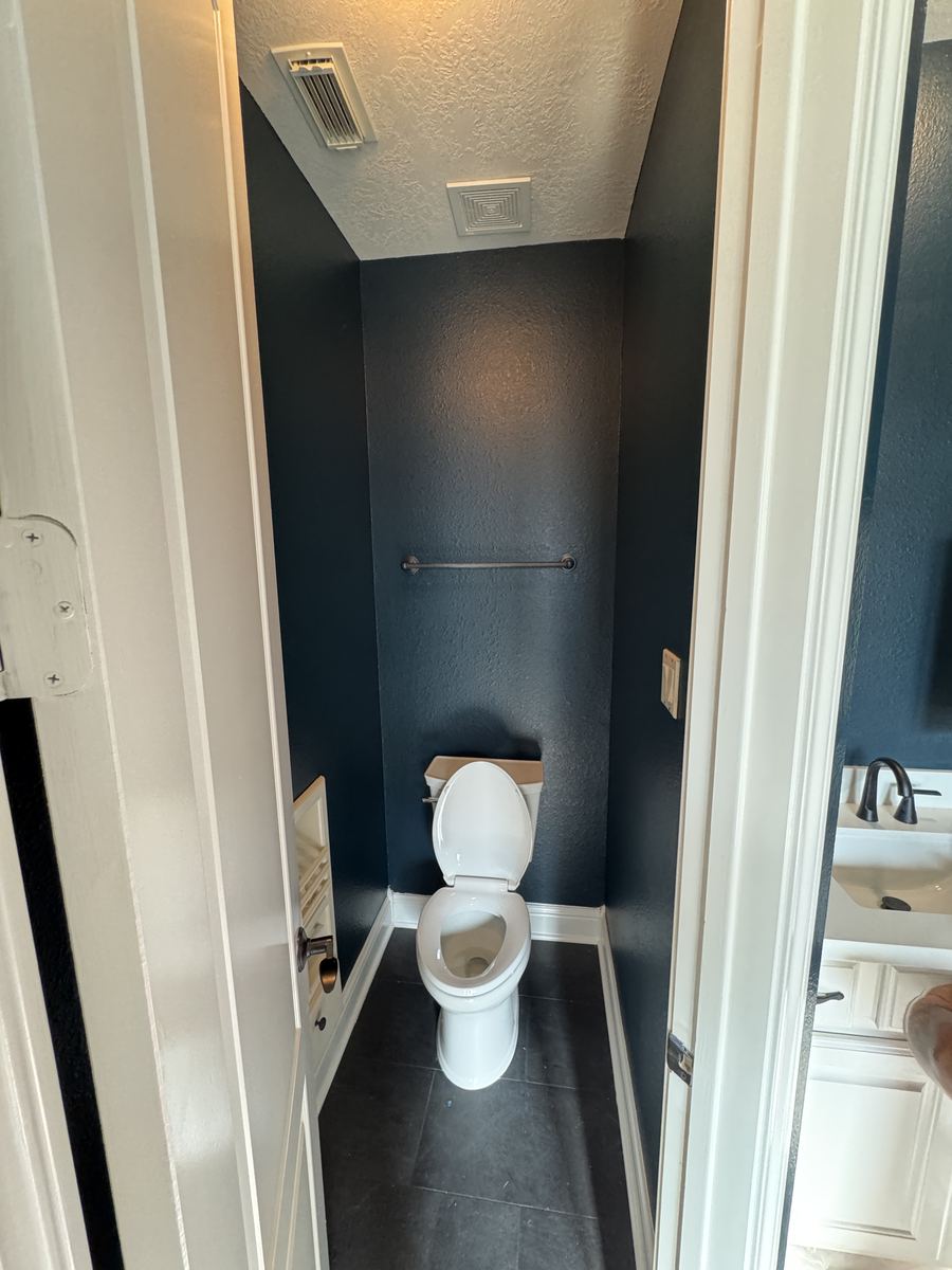 Bathroom Accent Paint Refresh after work