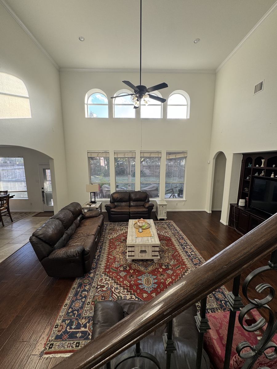 Tall Living Room Finish project photo