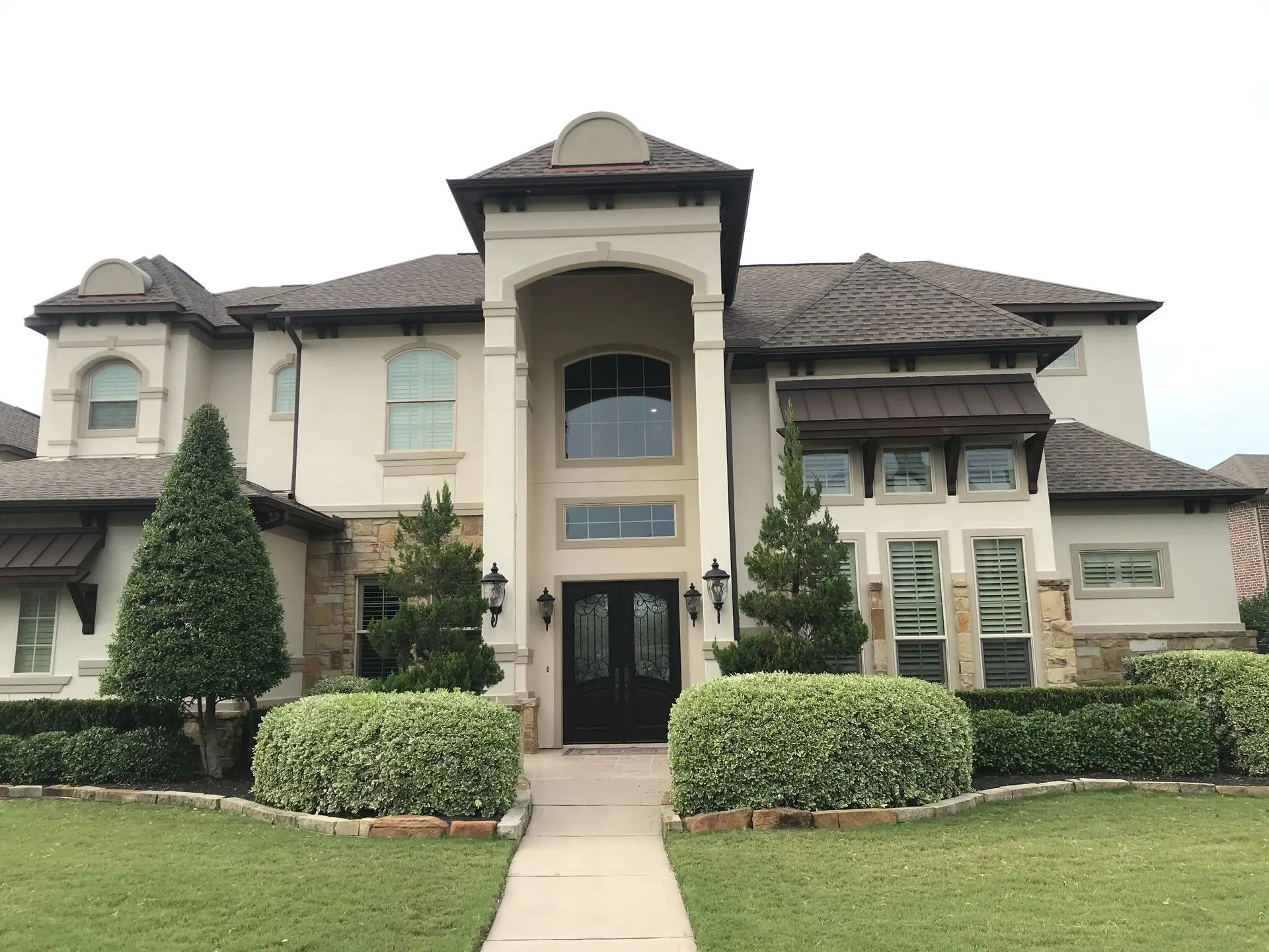 Finished exterior painting project by A&C Painting and Remodeling